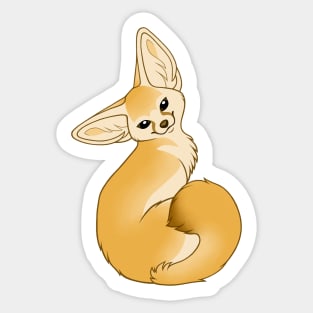 Fennec Fox Sticker